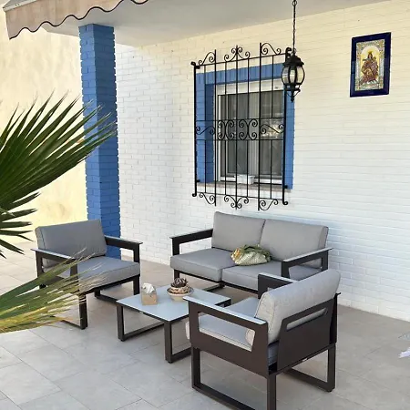 Villa Stunning In Aguadulce, Almeria Private Pool 400 Sqm Area 800m *